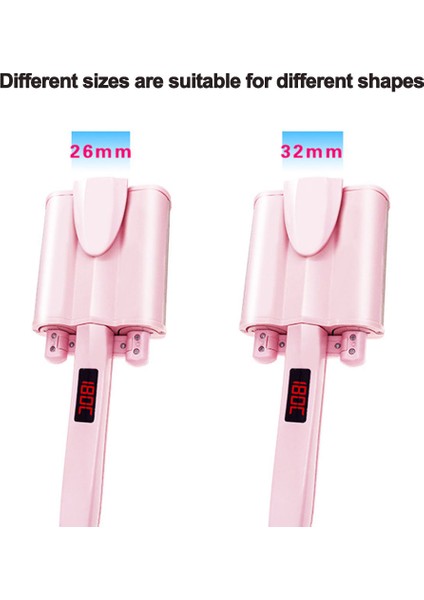 Abd Standardı LCD 26 Su Dalgalı Saç Maşası (Yurt Dışından)