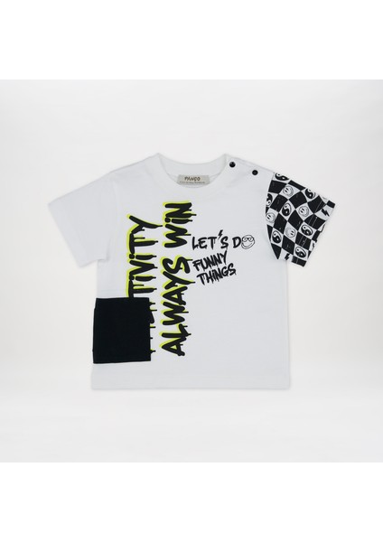 Erkek Bebek Baskılı T-Shirt