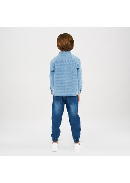 Erkek Çocuk Düğmeli Denim Gömlek fiyatları