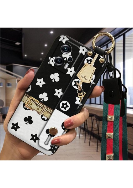 Xiaomi Redmi Note 13 Pro Bileklikli Darbeye Dayanıklı Yumuşak Telefon Kılıfı (Yurt Dışından)