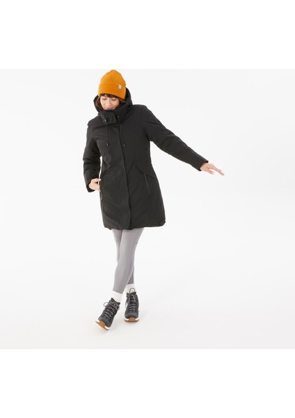 Quechua Kadın Su Geçirmez Outdoor Kar Montu/Kışlık Mont - Siyah - SH500 -10 °C modelleri