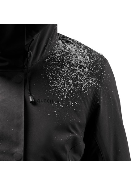 Quechua Kadın Su Geçirmez Outdoor Kar Montu/Kışlık Mont - Siyah - SH500 -10 °C