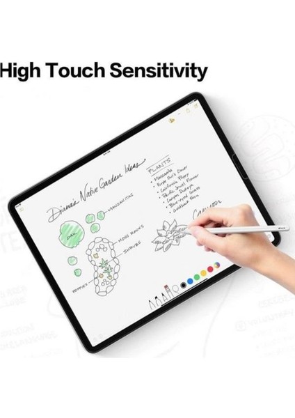 Samsung Galaxy Tab S6 SM-T860 10.5" Dönerli Standlı Deri Tablet Kılıfı - Nano Cam Ekran Koruyucu