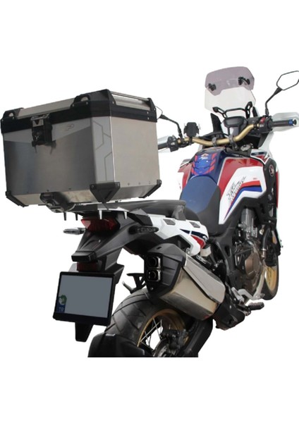 Universal 57 Lt Alüminyum Motosiklet Çantası Gri indirimleri