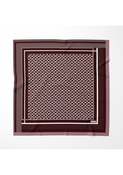 Zincir Desen Bordo