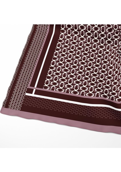 Zincir Desen Bordo