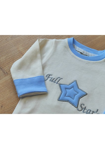Full Stars Erkek Bebek 3'lü Takım Mavi