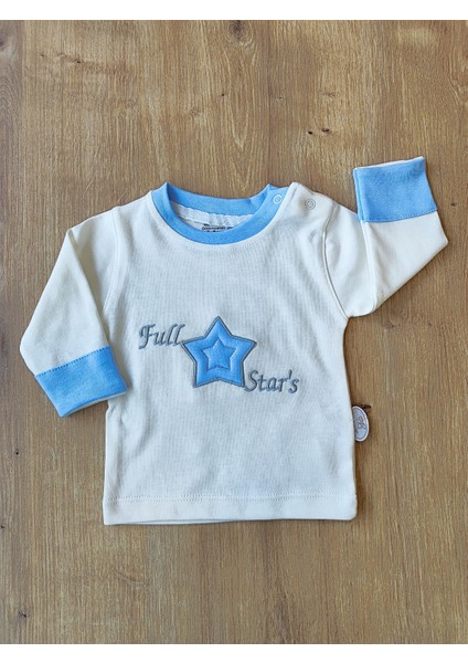 Full Stars Erkek Bebek 3'lü Takım Mavi