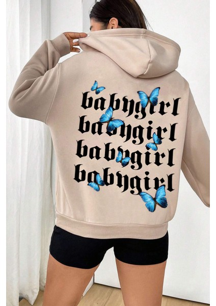 Baby Girl Baskılı Sweatshirt