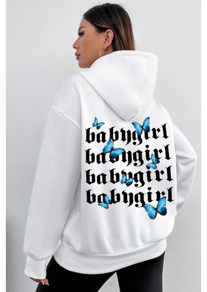 Baby Girl Baskılı Sweatshirt