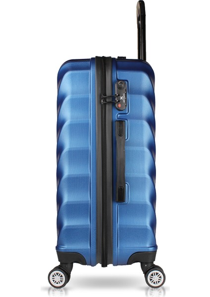 Lotus Abs 4'lü Travel Valiz Seti Lacivert