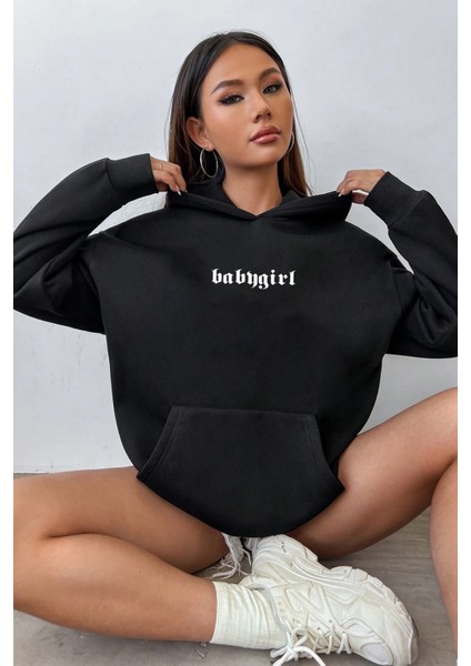 Baby Girl Baskılı Sweatshirt