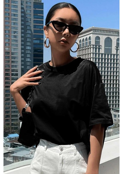 Unisex Brooklyn Arka Baskılı Tshirt modelleri