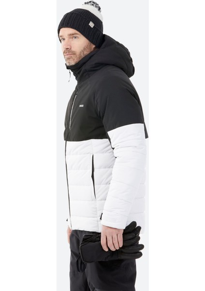 Wedze Erkek Kayak Montu - Beyaz/Siyah - 100 fiyatları