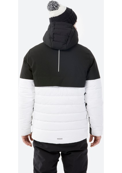 Wedze Erkek Kayak Montu - Beyaz/Siyah - 100 modelleri