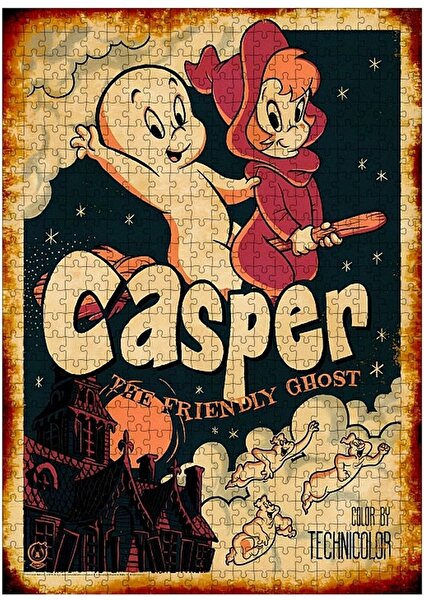 Ahşap Mdf Puzzle Yapboz Casper 500 Parça 50*70 cm