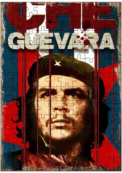 Ahşap Mdf Puzzle Yapboz Che Guevara 120 Parça 25*35 cm