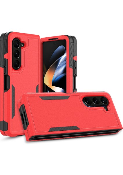 Samsung Galaxy Z Fold 4 Halkalı Darbeye Dayanıklı Telefon Kılıfı (Yurt Dışından)