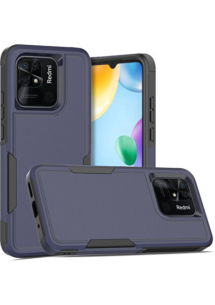 Xiaomi Redmi 9A Zil Standlı Darbeye Dayanıklı Telefon Kılıfı (Yurt Dışından)