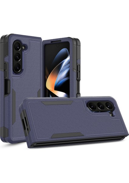 Samsung Galaxy Z Fold 5 Halkalı Darbeye Dayanıklı Telefon Kılıfı (Yurt Dışından)
