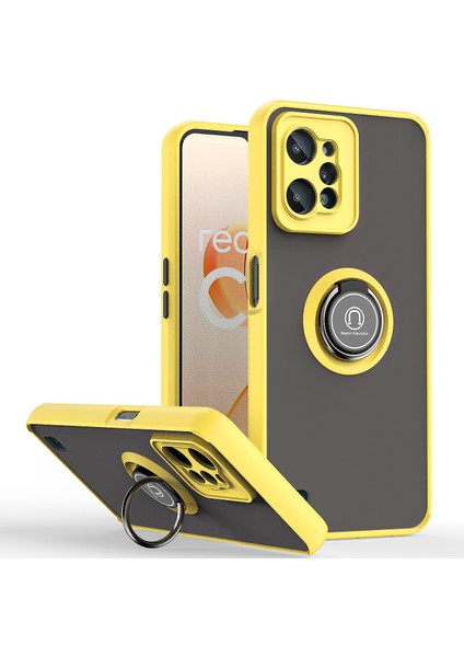 Oppo Realme C31 Halkalı Darbeye Dayanıklı Telefon Kılıfı (Yurt Dışından)
