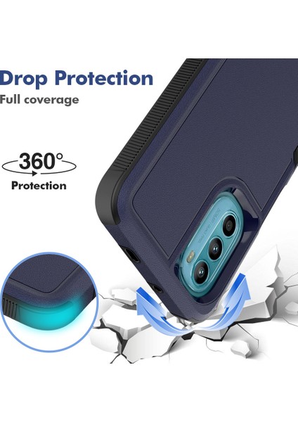 Motorola Moto G31/G41 Halka Standlı Darbeye Dayanıklı Telefon Kılıfı (Yurt Dışından) modelleri