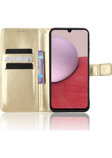 Samsung Galaxy A55 5g Deri Cüzdan Telefon Kılıfı (Yurt Dışından)