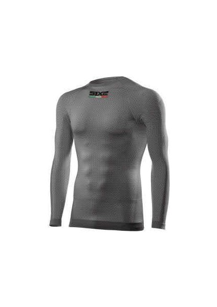 Sıx2 4 Mevsim Termal Uzun Kollu T-Shırt Koyu Gri Ts2