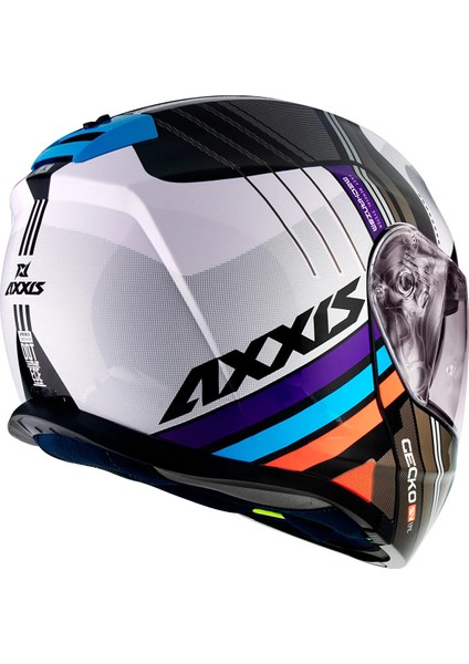 Axxıs Gecko Sv Epıc B7 Gloss Blue Çene Açılır Kask fiyatları