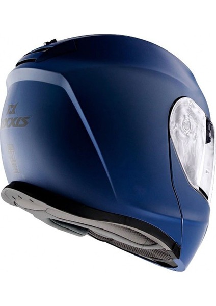 Axxıs Gecko Sv Solıd A7 Matt Blue Çene Açılır Kask modelleri