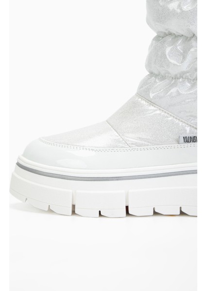 Abrianakadın Beyaz Parıltı Deri & Tekstil Kar Botu 1020 1725-VAL Bn Bot SK23/24 fırsatları