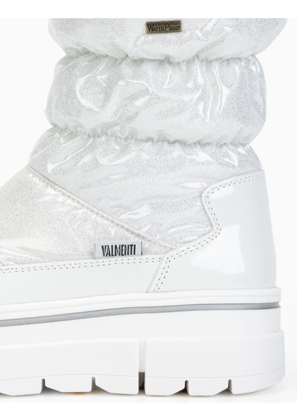 Abrianakadın Beyaz Parıltı Deri & Tekstil Kar Botu 1020 1725-VAL Bn Bot SK23/24 indirimleri