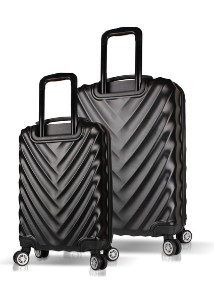 Lotus Abs 2'li Valiz Seti (Kabin ve Orta) Siyah fiyatları