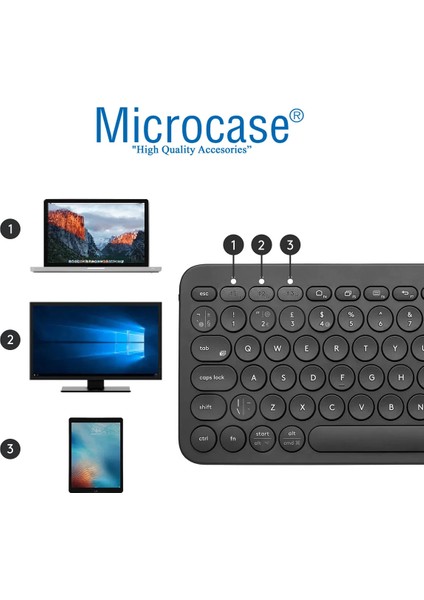 Honor Pad X8 Lite 9.7 Inch Tablet Bluetooth Klavye + Mouse + Tablet Standı - AL8106