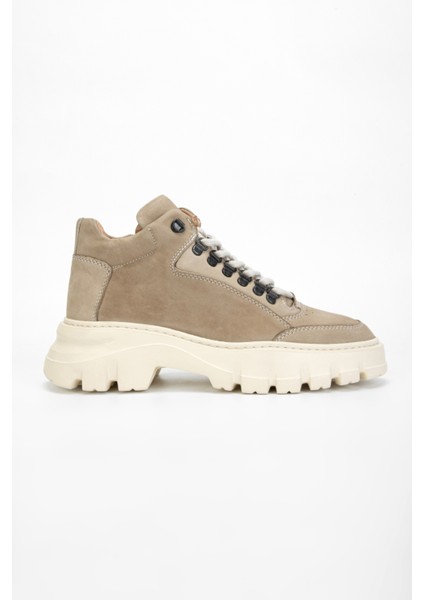 Alanzo Erkek Bej Nubuk Deri Casual Bot 381 19677 Erk Bot SK23/24