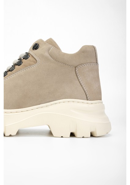 Alanzo Erkek Bej Nubuk Deri Casual Bot 381 19677 Erk Bot SK23/24 indirimleri