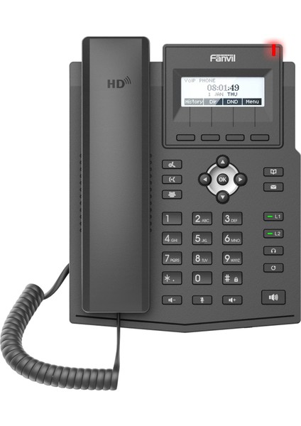 X1SP IP Masaüstü Telefon PoE