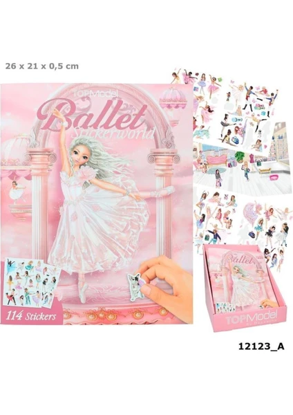 Tasarım Defteri Stickerworld Ballet