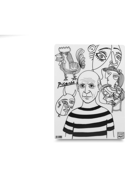 - - Pablo Picasso & Frida Kahlo 30X40 cm - Yeni modelleri