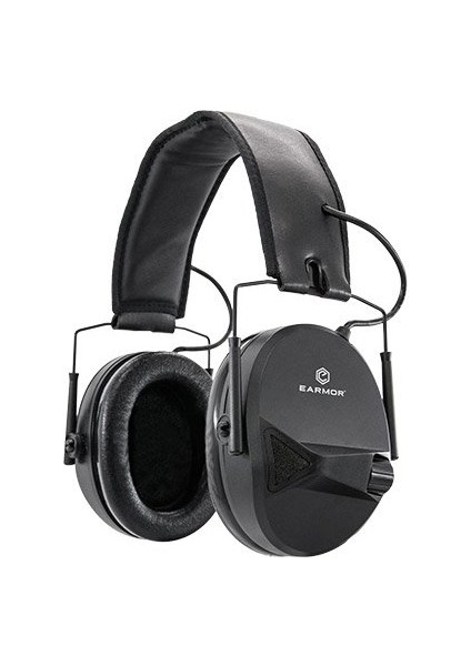 Earmor M30 Aktif Koruma Atış Kulaklığı Siyah