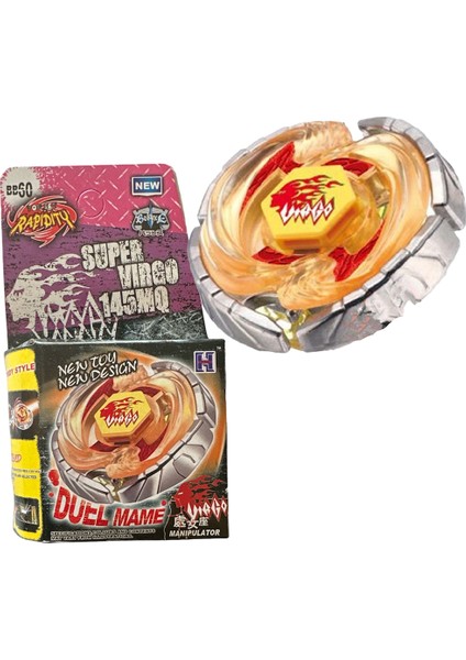BB60 Beyblade Metal Fusıon Earth Virgo Wl-Fırlatıcısız