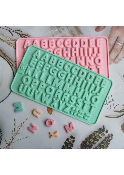 1pcs Renk Rasgele Mektup Çikolata Silikon Mold Alfabet Kukusu Kandi Kek Mold Bakış Pasta Tepsi Aracı Kes Değerlendirmiş Mutfak Aksesörleri (Yurt Dışından) modelleri