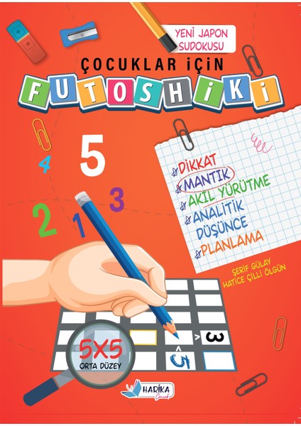 Çocuklar İçin Zeka & Dikkat Güçlendiren Futoshiki - Yeni Nesil Japon Sudoku