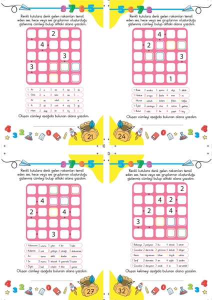 Çocuklar İçin Zeka & Dikkat Güçlendiren Futoshiki - Yeni Nesil Japon Sudoku