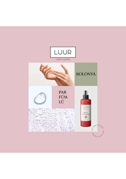 Savory Besleyen ve Nemlendiren 80° Kolonya modelleri