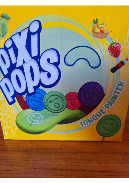 Pixi Pops Dil Boyar Kabartmalı Topitop 150 Adet