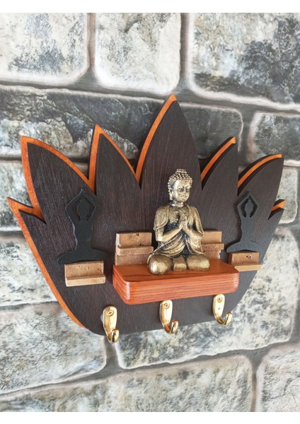 Buda Buddha Anahtar Askısı