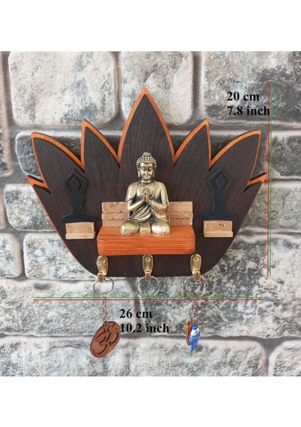 Buda Buddha Anahtar Askısı