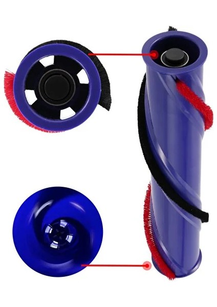 Gorgeous Dyson DC59 V6 V7 Için Rulo Fırça Rulo Çubuğunun Değiştirilmesi (V7 Yalnızca Eski 4 Bayonet Için Geçerlidir) Akülü Temizleyici Bölüm A (Yurt Dışından)