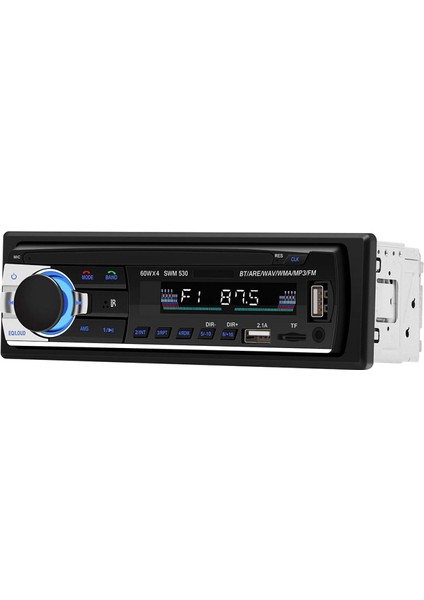 Araba Fm Radyo Mp3 Çalar, Araba Bluetooth Mp3 Çalar Büyük Renkli Ekran Müzik Dinlemek Için Uzaktan Kumanda ile Çoklu Eq Ses Efektleri (Yurt Dışından)